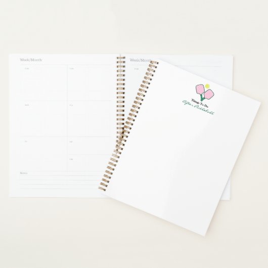 Things To Do After Pickleball Planner (Display)