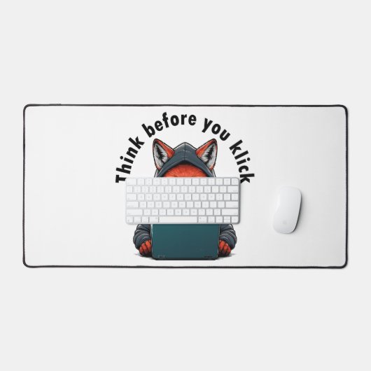 Think before you click - Cyber Security (Clavier et souris)