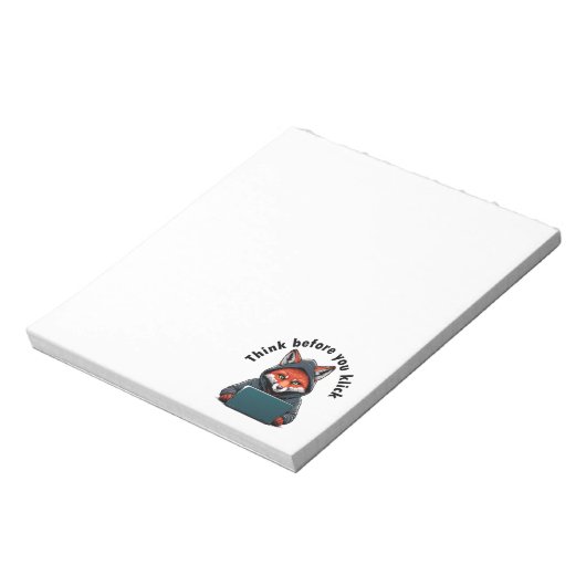 Think before you click - Cyber Security Notitieblok (Gedraaid)