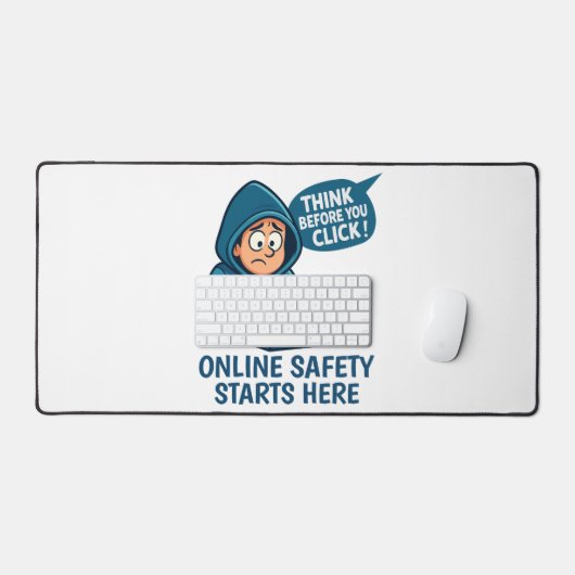 Think Before You Click - Online Safety Awareness (Clavier et souris)