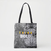 THINK BOLD Abstract Tote Draagtas (Voorkant)