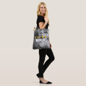 THINK BOLD Abstract Tote Draagtas (Op model)
