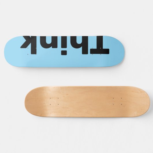 Think Deck "Think on the edge" Skateboard (Horizontaal)