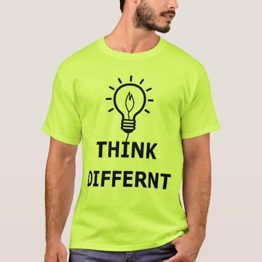 Think Differnt T-shirt (Voorkant)