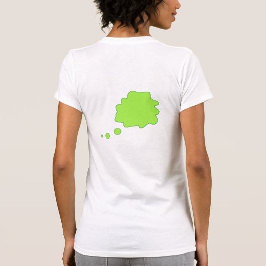 Think Green apparel T-Shirt (Dos)