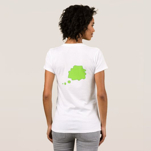 Think Green apparel T-Shirt (Dos entier)