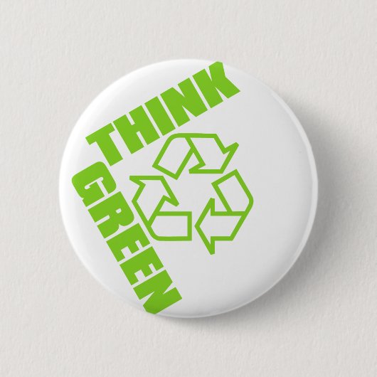Think_Green Ronde Button 5,7 Cm (Voorkant)
