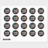 Think Loud – Graffiti Brainpower Sticker (Vel)