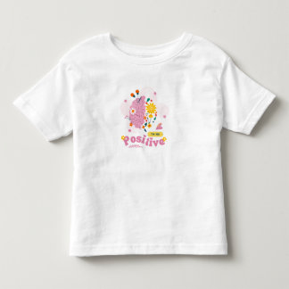 Think Positive Toddler Kinder Shirts
