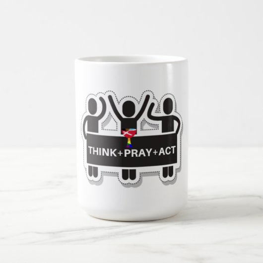 Think+Pray+Act Coffee Mug (Centre)