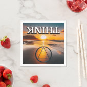 THINK Recovery Slogan Sunrise Servet (Insitu)