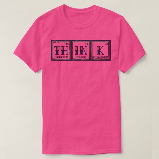 Think Science T-shirt (Design voorkant)