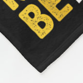 Think Sitively Exercise Daily Gym Workout Motivati Fleece Deken (Hoek)