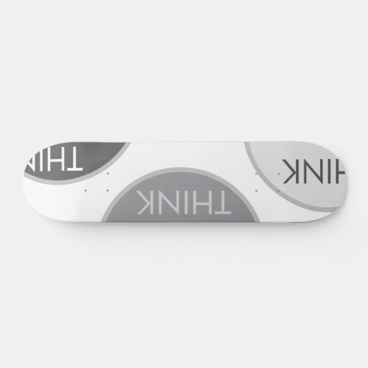 Think Skateboard deck (Horizontaal)