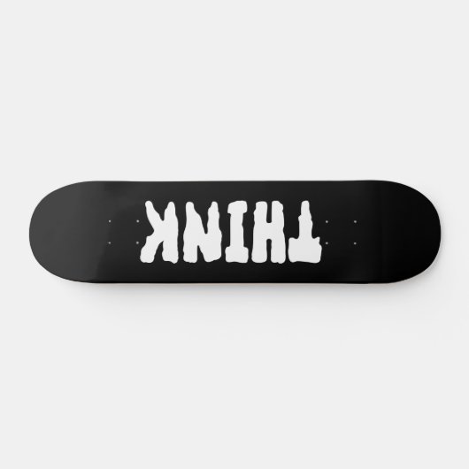 Think Skateboard deck (Horizontaal)