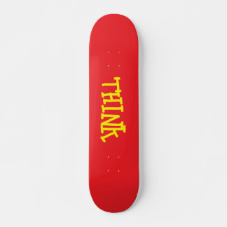 Think Skateboarding deck Skateboard