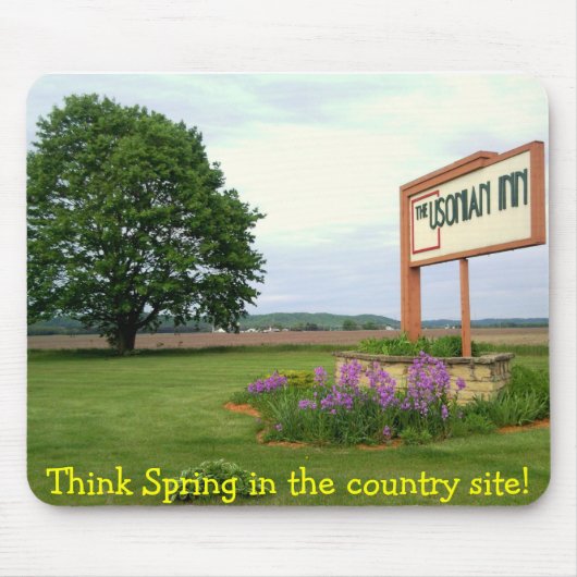 Think Spring - muispad Muismat (Voorkant)