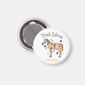 "Think Zebras" Ehlers Danlos Syndrome Button Magneet (Voorkant / Achterkant)