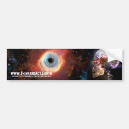 ThinkandAct.Earth Main Logo Bumpersticker