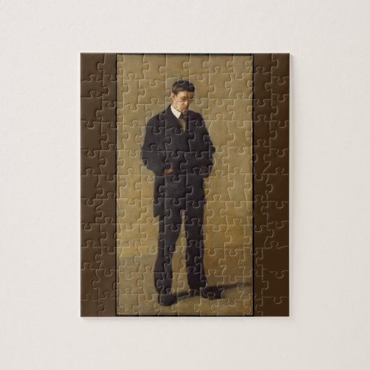 Thinker: Portret van Louis N. Kenton Legpuzzel (Verticaal)