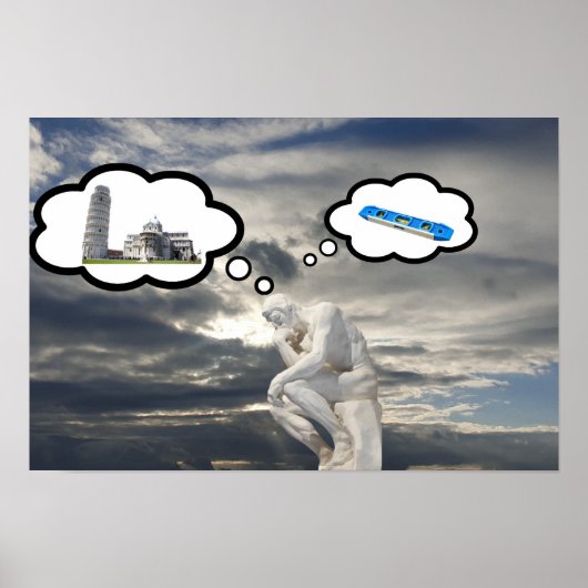 Thinker Poster (Voorkant)