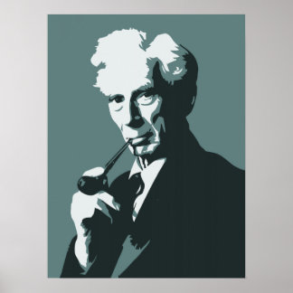 Thinkers - Bertrand Russell Poster