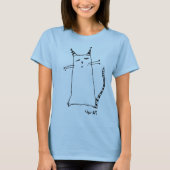 Thinkful cat T-Shirt (Voorkant)