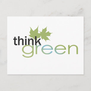 ThinkGreen Briefkaart