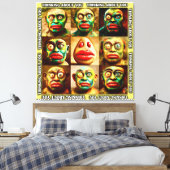 Thinking About You | LIKE YOU Collection Canvas Afdruk (Insitu (Slaapkamer))