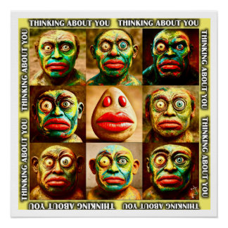 Thinking About You | LIKE YOU Collection Perfect Poster