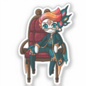 Thinking Chair Sticker (Voorkant)