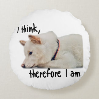 Thinking dog クッション　by koroku rond kussen