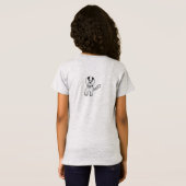 Thinking Girl T-shirt (Achterkant volledig)