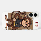 Thinking Monkey – life truths, wisdom  Phone Cover (Achterkant (horizontaal))