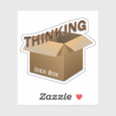 Thinking Outside the Box Sticker (Vel)