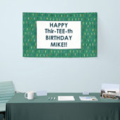 Thir-t-shirt-th Birthday Banner (Beurs)