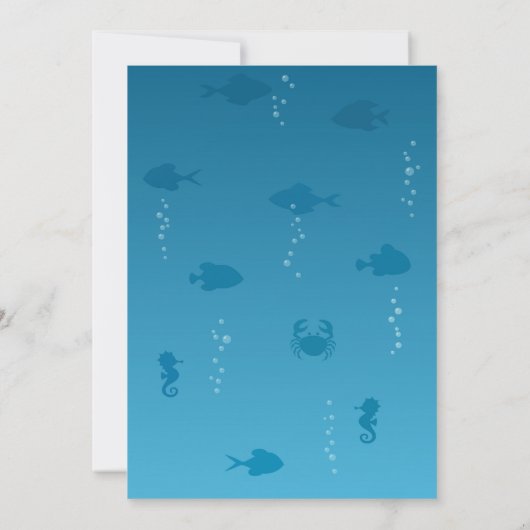 Third Birthday Party Octopus Balloons Invitation (Dos)