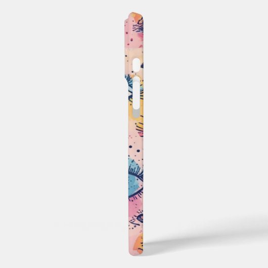 Third Eye Bloom - IPhone 16 Coque (Verso / Gauche)