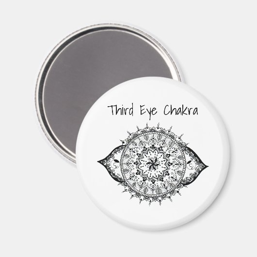 Third Eye Chakra magnet Magneet (Voorkant / Achterkant)