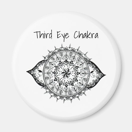 Third Eye Chakra magnet Magneet (Voorkant)