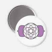 Third Eye Chakra Magnet Magneet (Voorkant / Achterkant)
