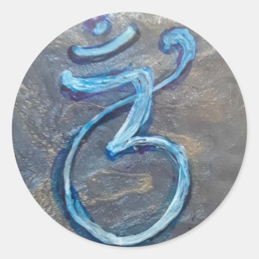 Third Eye Chakra Sticker (Voorkant)