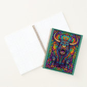 Third-Eye Charging Taurus Mythical Zen tangle  Notitieboek (Binnen)