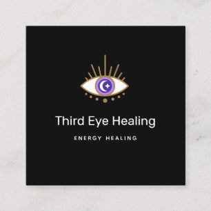 Third Eye Energy Healer Visitekaartje