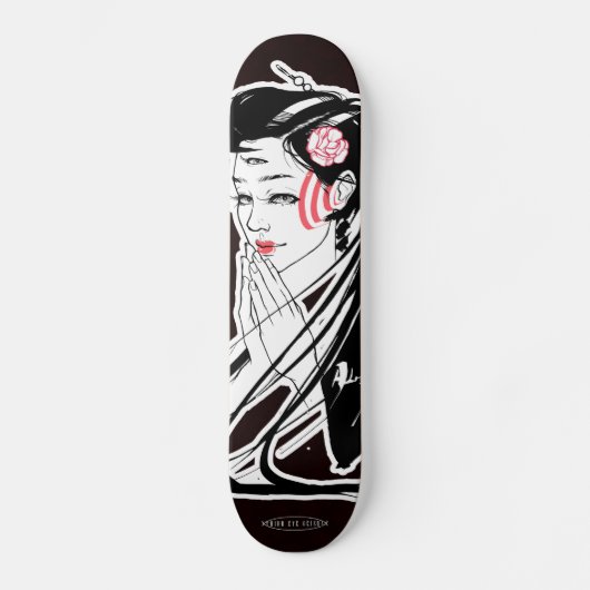 Third Eye Geisha Skateboard (Voorkant)