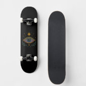 Third Eye Mystical Unisex Skateboard (Recto)