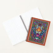 Third-Eye Roaring Tiger Spirit Zen tangle Journal (Intérieur)