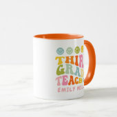 Third Grade Teacher Gift Mug (Devant droit)