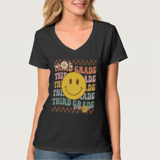 Third Grade Vintage Retro 3rd Grade Back To School T-shirt