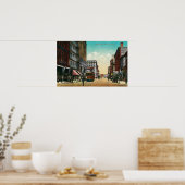 Third Street in Portland, Oregon Poster (Keuken)
